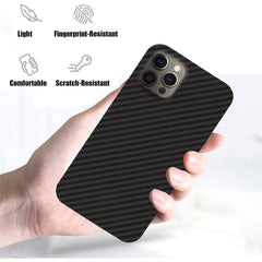 FIBRE 4 BACK CASE FOR IPHONE 12 PRO MAX (Black/Dark Blue/Green/Red/White)