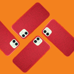 JEANS BACK CASE FOR IPHONE 12 MINI  (Black/Dark Blue/Light Blue/Red)