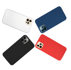FIBRE 4 BACK CASE FOR IPHONE 12 PRO MAX (Black/Dark Blue/Green/Red/White)