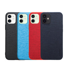 JEANS BACK CASE FOR IPHONE 12 MINI  (Black/Dark Blue/Light Blue/Red)