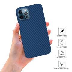 FIBRE 4 BACK CASE FOR IPHONE 12 PRO (Black/Dark Blue/Green/Red/White)