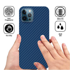 FIBRE 4 BACK CASE FOR IPHONE 12 PRO (Black/Dark Blue/Green/Red/White)