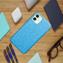 JEANS BACK CASE FOR IPHONE 12 MINI  (Black/Dark Blue/Light Blue/Red)