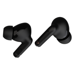 PHONOKART PARK TWS Bluetooth 5.6 Wireless Earbuds with 25 Hours Total Playtime, Type-C Charging, 300mAh Charging Case, Built-in Mic, MFB Touch Control, In-Ear TWS Earphones (Black)