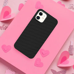 FIBRE 4 BACK CASE FOR IPHONE 12 MINI (Black/Dark Blue/Green/Red/White)