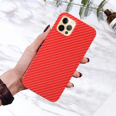 FIBRE 4 BACK CASE FOR IPHONE 12 PRO (Black/Dark Blue/Green/Red/White)