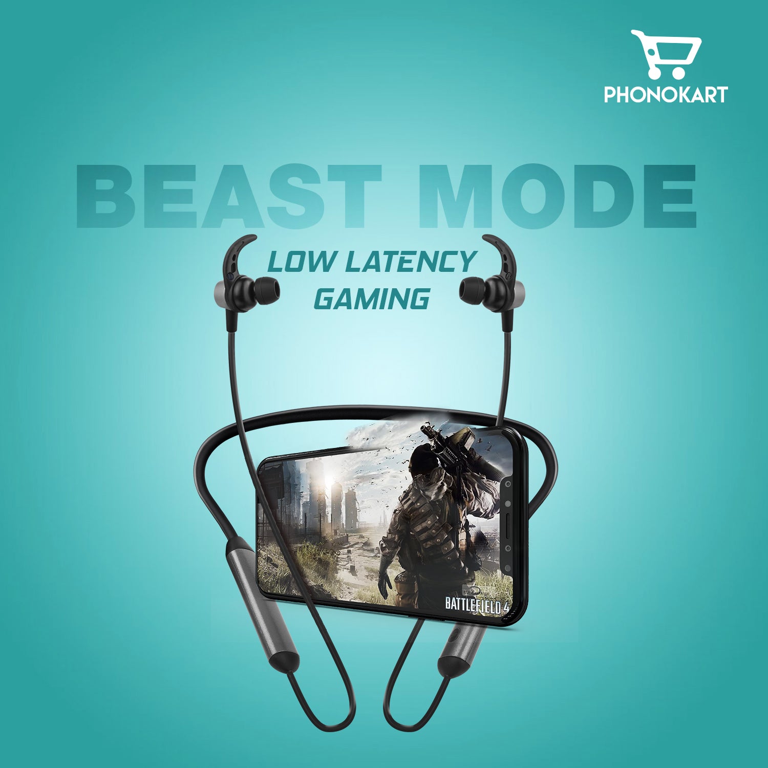 TRIBE WIRELESS BLUETOOTH HEADSET FAST CHARGING WITH 30 HRS PLAY TIME(IN THE