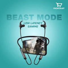 TRIBE WIRELESS BLUETOOTH HEADSET FAST CHARGING WITH 30 HRS PLAY TIME(IN THE