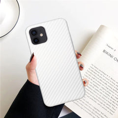 FIBRE 4 BACK CASE FOR IPHONE 12 MINI (Black/Dark Blue/Green/Red/White)