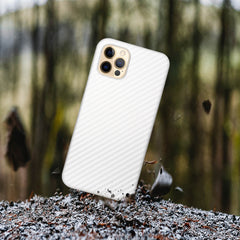 FIBRE 4 BACK CASE FOR IPHONE 12 PRO MAX (Black/Dark Blue/Green/Red/White)