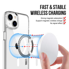 SHIELD MAG SAFE BACK CASE FOR IPHONE 14 PLUS TRANS