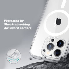 SHIELD MAG SAFE BACK CASE FOR IPHONE 13 PRO MAX TRANS