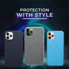 JEANS BACK CASE FOR IPHONE 11 Pro Max (Black/Dark Blue/Grey/Light Blue/Red)