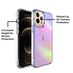 STUDIO BACK CASE FOR IPHONE 13 PRO MAX (GREEN/PINK)