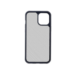 FIBRE 2 BACK CASE FOR IPHONE 12 (Black/Dark Blue)