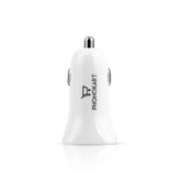 ATOM  CAR CHARGER (WHITE)