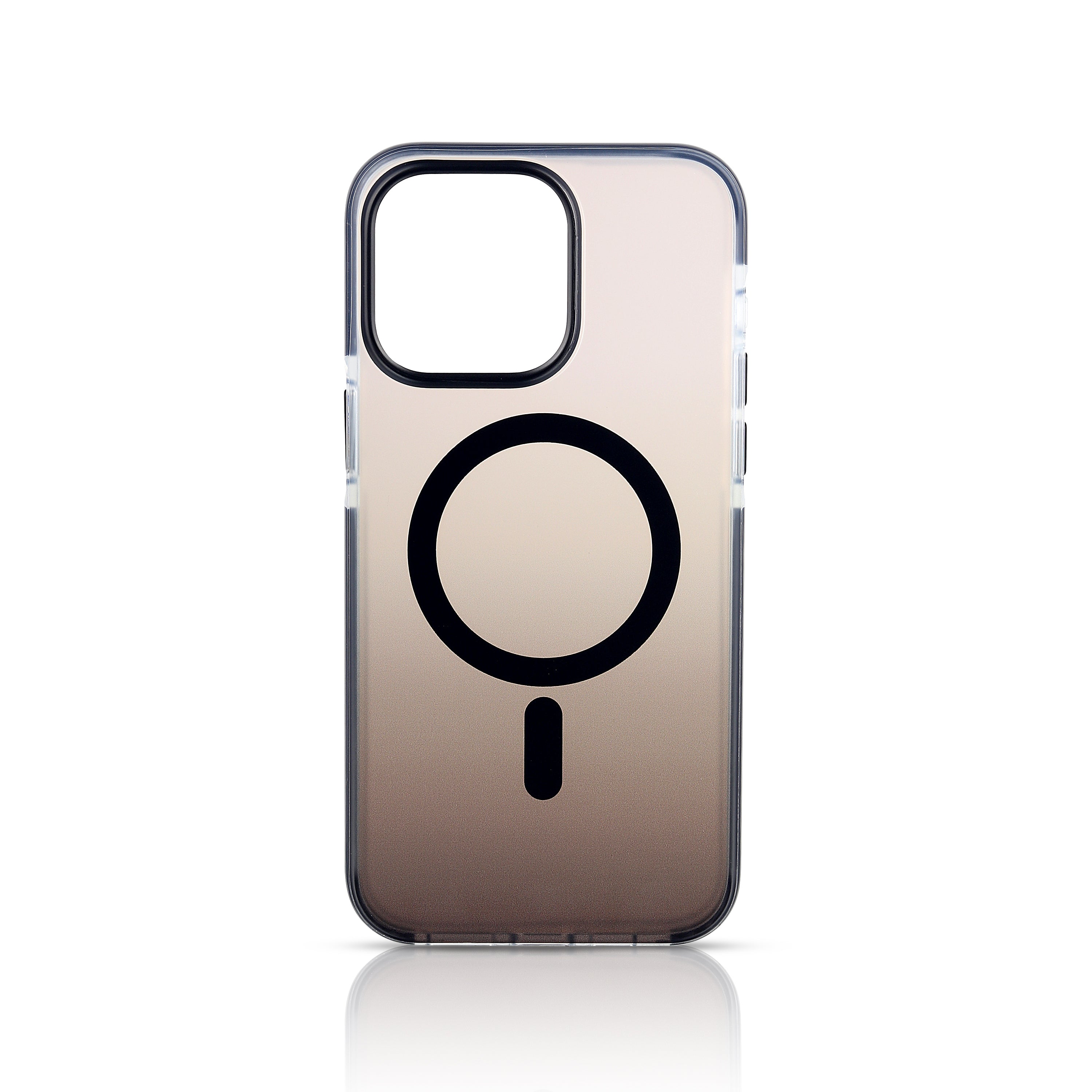 COLOR  MAG SAFE BACK CASE FOR IPHONE 15 PLUS