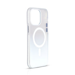 COLOR  MAG SAFE BACK CASE FOR IPHONE 15 PLUS