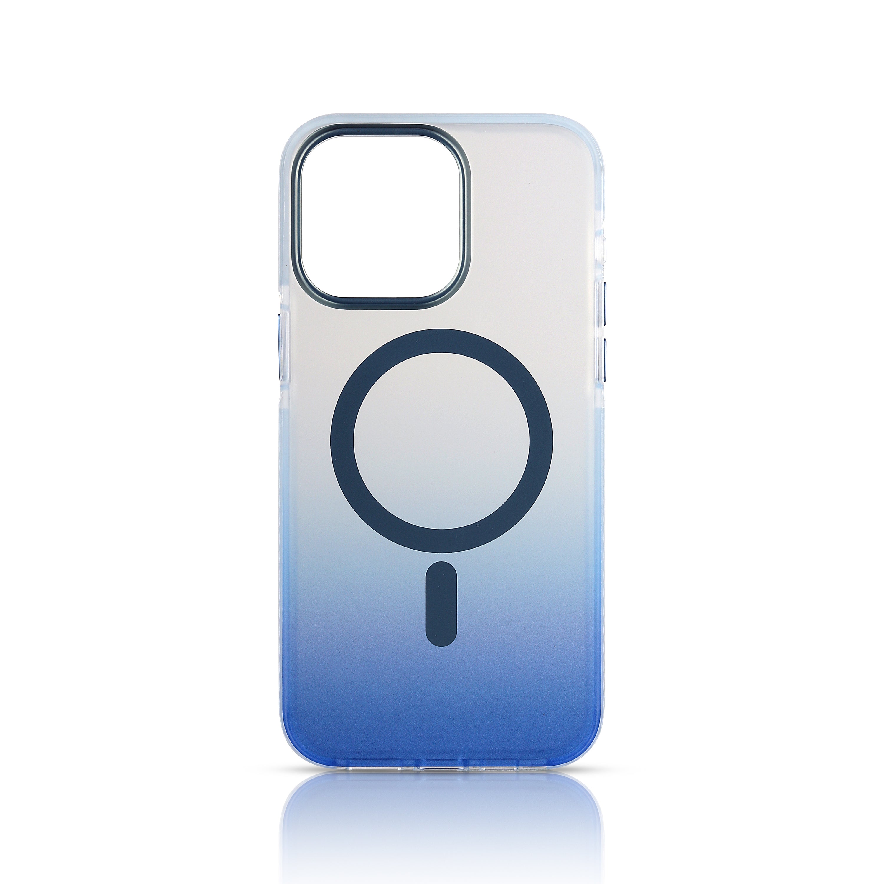 COLOR  MAG SAFE BACK CASE FOR IPHONE 15 PLUS