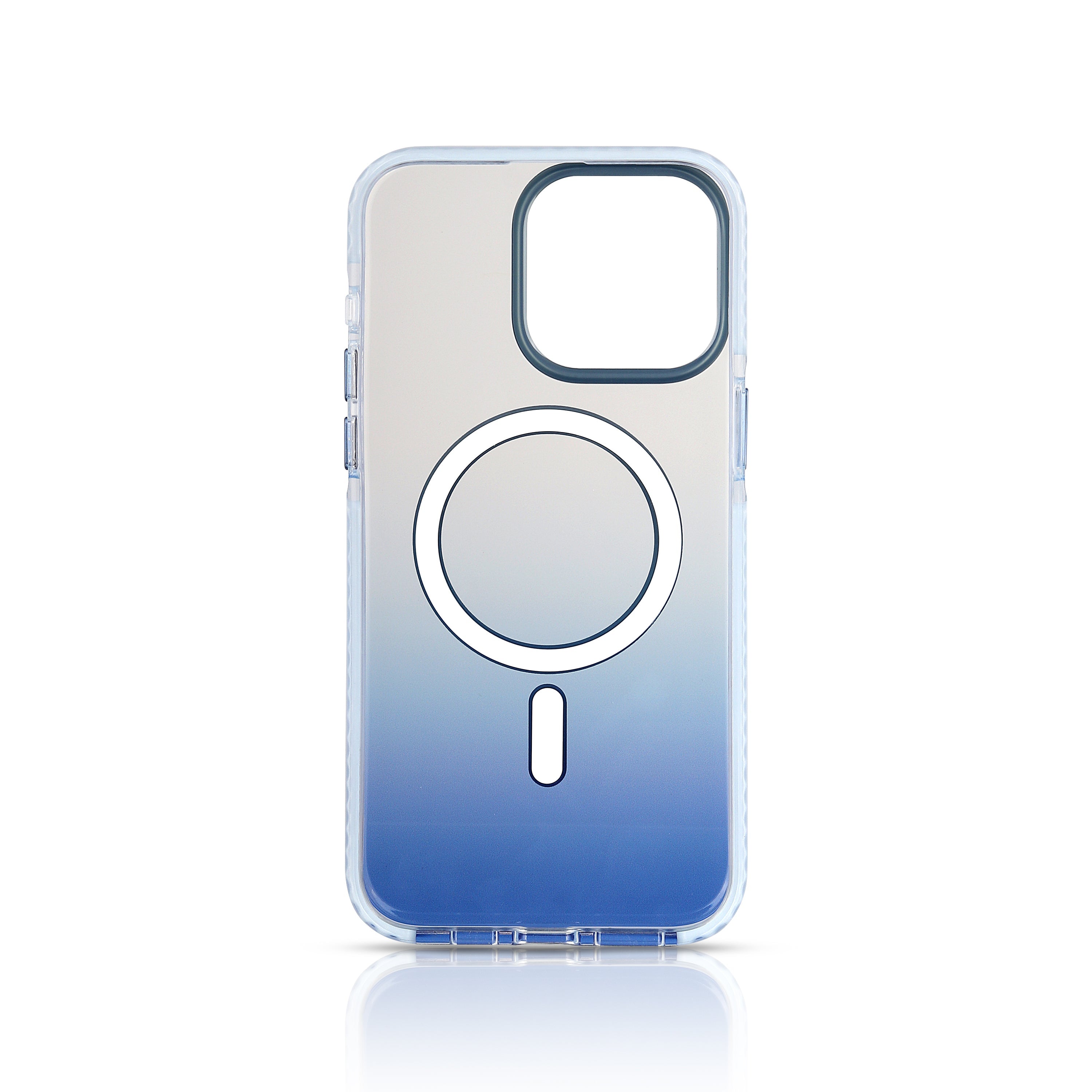 COLOR  MAG SAFE BACK CASE FOR IPHONE 15 PLUS