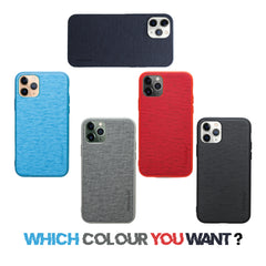 JEANS BACK CASE FOR IPHONE 11 Pro Max (Black/Dark Blue/Grey/Light Blue/Red)