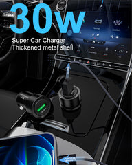 PHONOKART ATOM 30W Car Charger