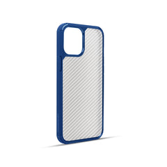 FIBRE 2 BACK CASE FOR IPHONE 12 MINI (Black/Dark Blue)