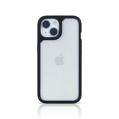 FIBRE 3 BACK CASE FOR IPHONE 15 (Black/Blue/Green/Purple/Red)