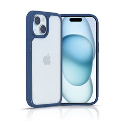 FIBRE 3 BACK CASE FOR IPHONE 14 (Black/Blue/Green/Purple/Red)