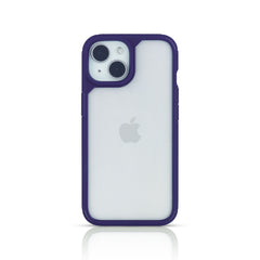 FIBRE 3 BACK CASE FOR IPHONE 15 (Black/Blue/Green/Purple/Red)