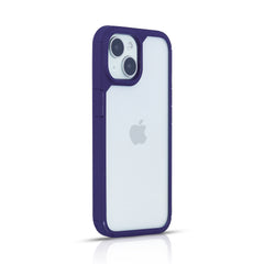 FIBRE 3 BACK CASE FOR IPHONE 14 (Black/Blue/Green/Purple/Red)