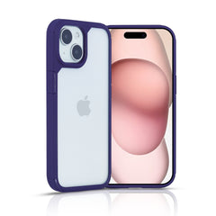 FIBRE 3 BACK CASE FOR IPHONE 14 PLUS (Black/Blue/Green/Purple/Red)
