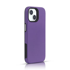 TOUGH BACK CASE FOR IPHONE 14 PLUS (Black/Dark Blue/Purple/Red)