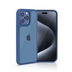 FIBRE 3 BACK CASE FOR IPHONE 15 PRO (Black/Blue/Green/Purple/Red)