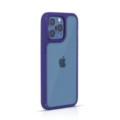 FIBRE 3 BACK CASE FOR IPHONE 15 PRO (Black/Blue/Green/Purple/Red)