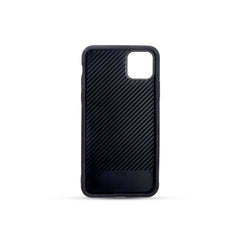 FIBRE BACK CASE FOR IPHONE 11 (BLACK)