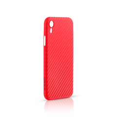 FIBRE 4 BACK CASE FOR IPHONE XR (Black/Dark Blue/Green/Red/White)