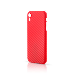 FIBRE 4 BACK CASE FOR IPHONE XR (Black/Dark Blue/Green/Red/White)