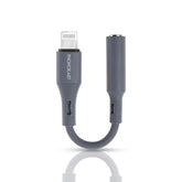 LIGHTNING TO 3.5MM HEADPHONE JACK CONNECTOR (Compatible with Mobile)(GREY)