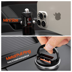 NANO 65W CAR CHARGER (Black)