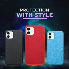 JEANS BACK CASE FOR IPHONE 12 MINI  (Black/Dark Blue/Light Blue/Red)