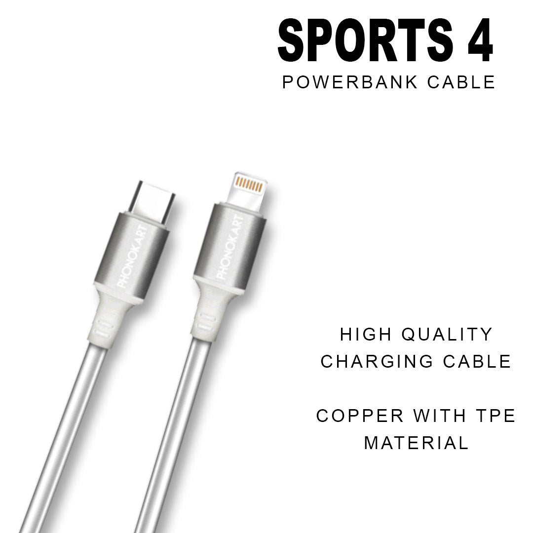 Type C To Lightning Cable Fast Sync and Charging cable – Phonokart