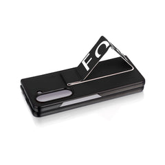 KEVLAR BACK CASE FOR SAMSUNG FOLD 5  (Black/Brown/DBLUE/Green/GREY/Red)