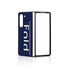 KEVLAR BACK CASE FOR SAMSUNG FOLD 5  (Black/Brown/DBLUE/Green/GREY/Red)