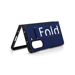 KEVLAR BACK CASE FOR SAMSUNG FOLD 5  (Black/Brown/DBLUE/Green/GREY/Red)