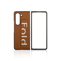 KEVLAR BACK CASE FOR SAMSUNG FOLD 5  (Black/Brown/DBLUE/Green/GREY/Red)