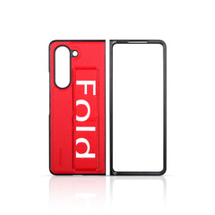 KEVLAR BACK CASE FOR SAMSUNG FOLD 5  (Black/Brown/DBLUE/Green/GREY/Red)