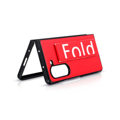 KEVLAR BACK CASE FOR SAMSUNG FOLD 5  (Black/Brown/DBLUE/Green/GREY/Red)