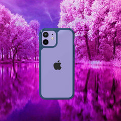 FIBRE 3 BACK CASE FOR IPHONE 12 MINI (Black/Dark Blue/Green/Red)