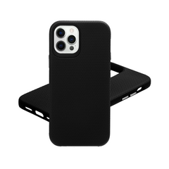 TOUGH BACK CASE FOR IPHONE 13 PRO MAX (Black/Dark Blue)